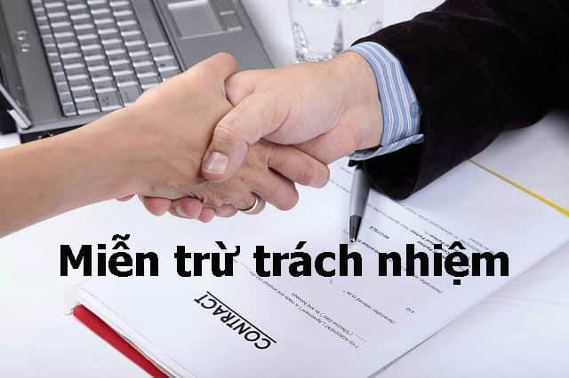 miễn trách nhiệm